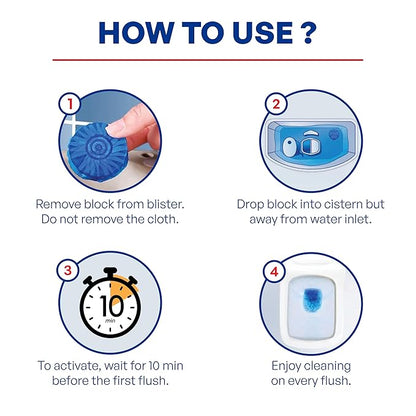 Voltarix™ Automatic Toilet Cleaning Tablet  Effortless Hygiene. Every Flush. Every Day