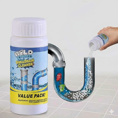 Ecleva Drain Cleaning Powder - Powerful & Easy Clog Remover