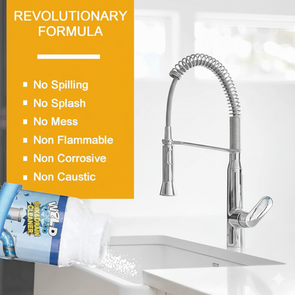 Ecleva Drain Cleaning Powder - Powerful & Easy Clog Remover