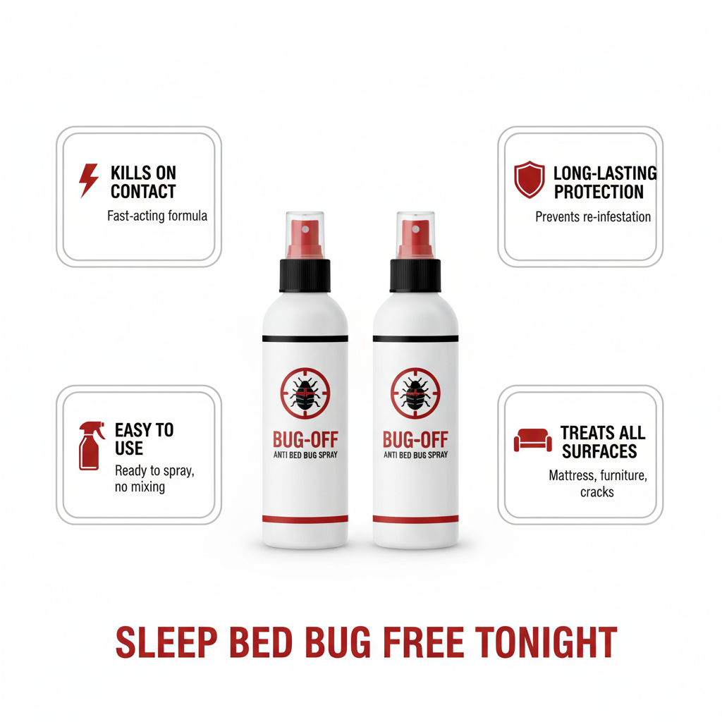 Anti Bed Bug Spray - Features