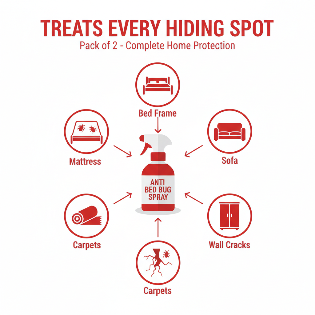 Anti Bed Bug Spray - Surfaces