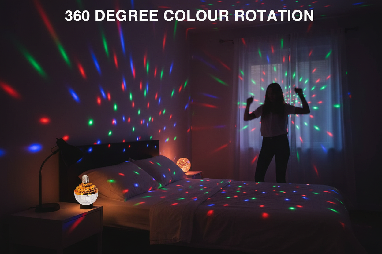 Magic Ball Light - 360 Rotation